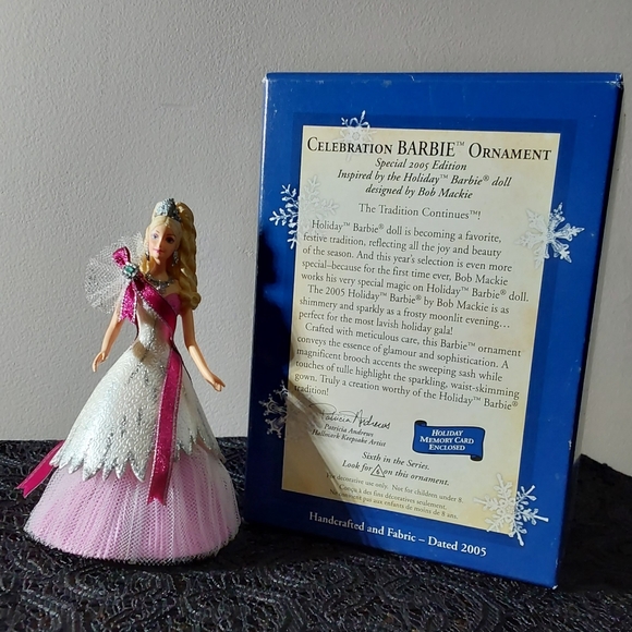 BARBIE HALLMARK BOB MACKIE 2005 SPECIAL EDITION ORNAMENT - Picture 2 of 4